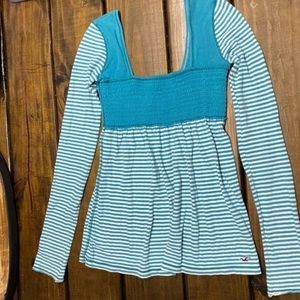 Hollister babydoll top.